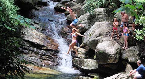 naked pool|Skinny Dip Falls